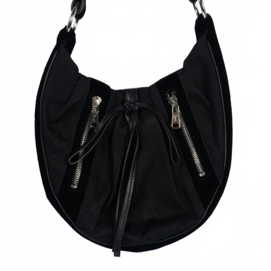 Borsa a tracolla Yves Saint Laurent Tom Ford epoca velluto tela nera