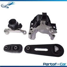 4X Motor & Trans Mounts For Nissan Sentra 2007-2012 L4 2.0L DOHC Automatic CVT
