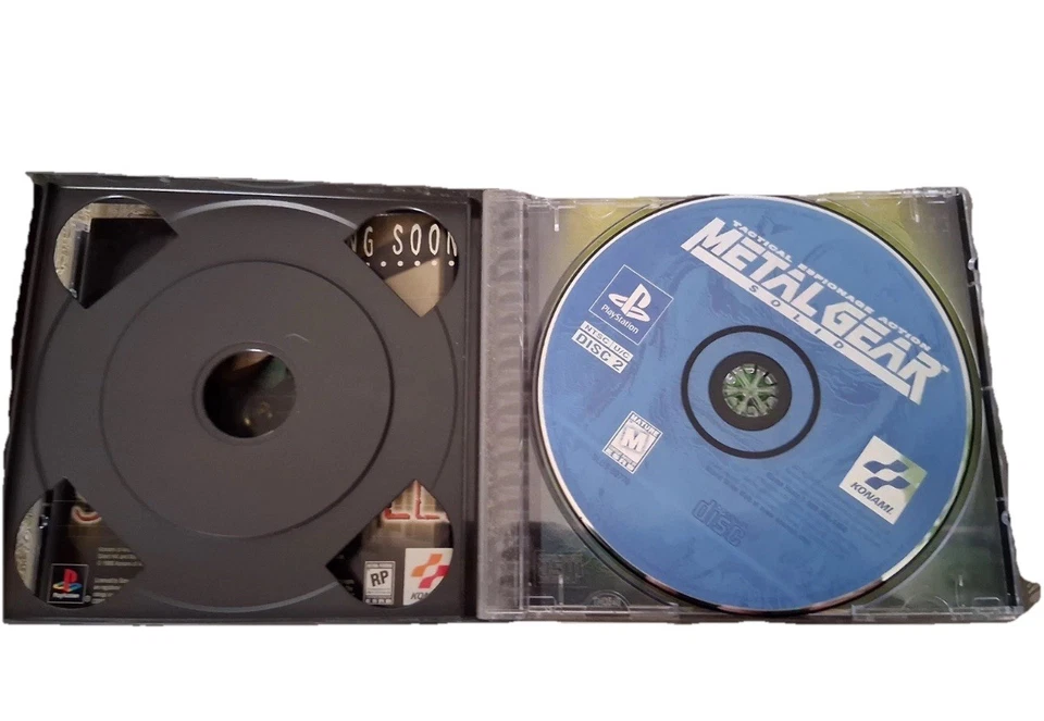 Metal Gear Solid (Sony PlayStation 1, 1999) Complete And Original - Image 4 of 4
