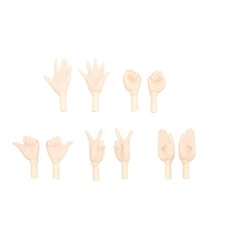 Pure Nemo 2 Hand Parts SET/B (Silky Skin ver.) White