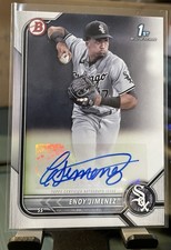 2022 Bowman - Paper Prospect Autographs Enoy Jimenez #PPA-EJZ (AU, RC)