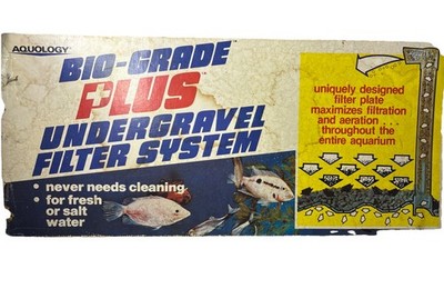 Vintage Equology Bio Grade Plus Underwater Filter System for Aquarium Fish Tank