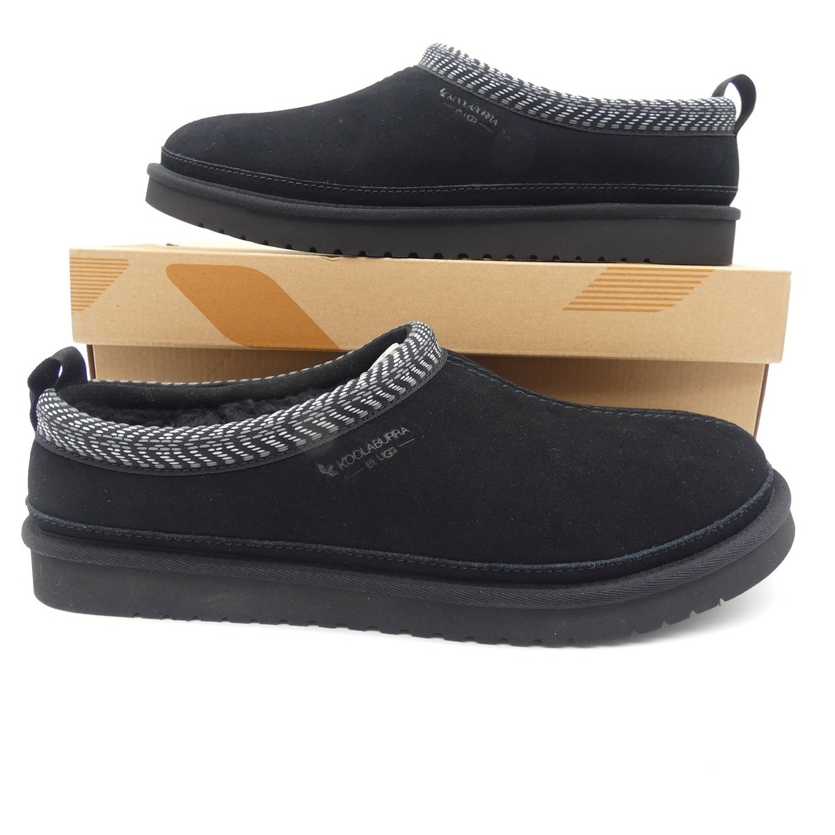 UGG Men\'s Black Suede Slip-On Clogs Ugg Men main image 3
