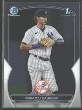 2023 Bowman #BCP-46 Marcos Cabrera Chrome Prospects