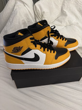 Air Jordan 1 Mid  Taxi  | Yellow/Black/White ...