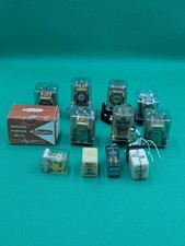 Lot of 12 Various Vintage General Purpose Relays, Mostly Potter and Brumfield