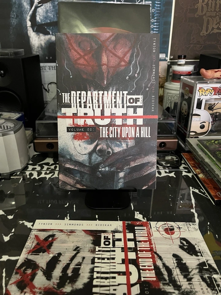 THE DEPARTMENT OF TRUTH VOLUME 1-4 1 2 3 4 TPB GRAPHIC NOVELS! - Image 2 of 4