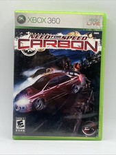 Need for Speed Carbon (Microsoft Xbox 360, 2006) With Manuals