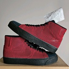 Sample Nike SB Blazer Mid Prm Red Black 9 US Unreleased Promo