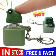Rechargeable Croaking Frog Keychain Fidget Keychain Adult New