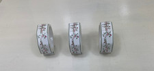 Johnson Brothers Eternal Beau Ceramic Napkin Serviette Rings X 3