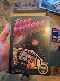Nintendo NES Star Voyager CIB Mega Rare Hangtab 5 Screw Collector Quality 