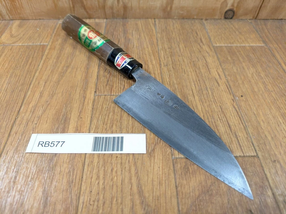 Couteau de cuisine japonais authentique DEBA lame saillante (Gebraucht