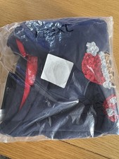 Image of Ladies Next Size 18 Petite Gingerbread Man Sweatshirt Navy NEW