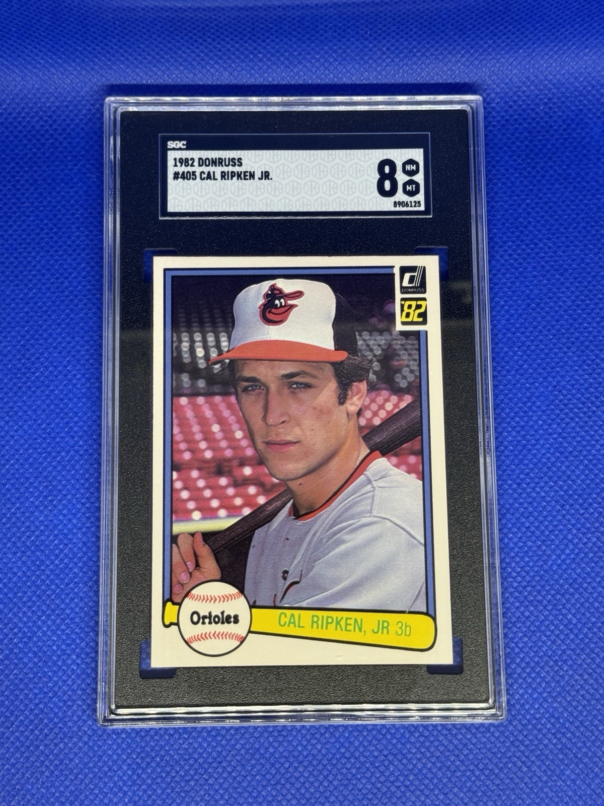 1982 Donruss Baseball Cal Ripken, Jr. #405 SGC 8