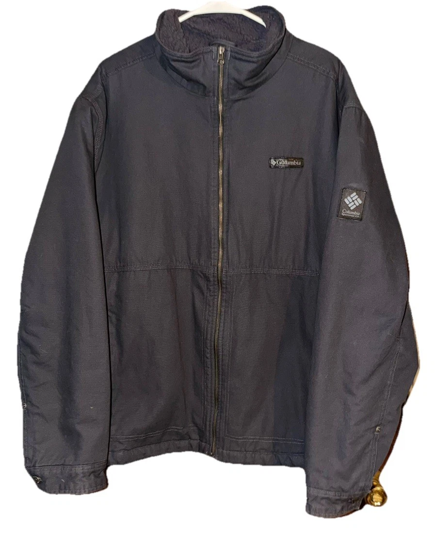 Columbia Men’s Fleece Lined Soft Shell Jacket Size XXL