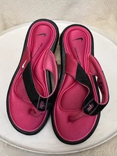 Nike Comfort Footbed Women Size 6 Pink Black ...