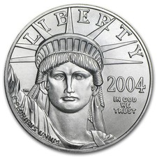 2004 1 oz American Platinum Eagle BU 2026.21 per troy oz