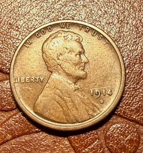 1914S 1C BN Lincoln Cent