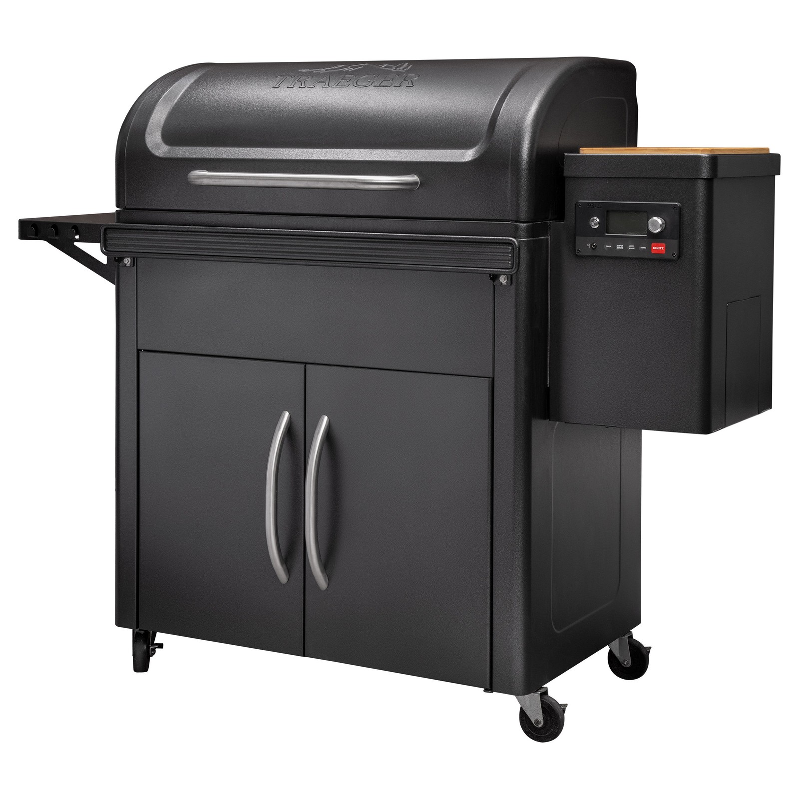 Traeger Silverton XL Wi-Fi Pellet Grill and Smoker in Black