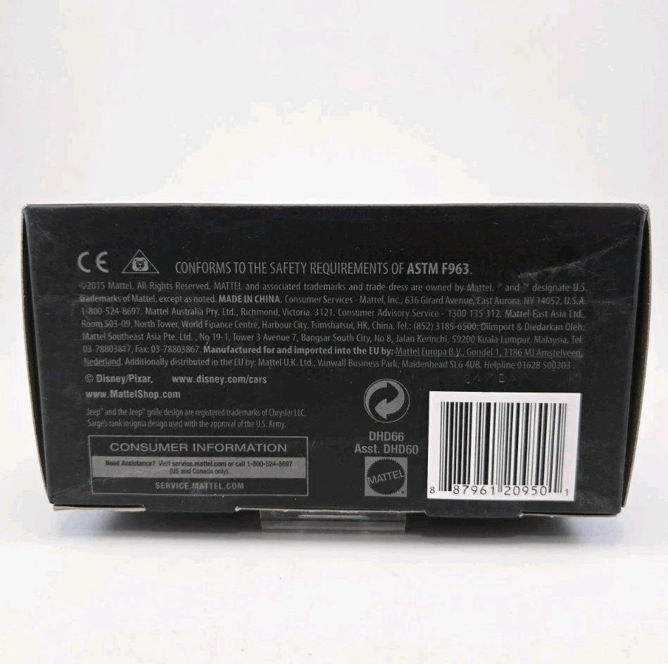 Disney Pixar Cars Precision Series SARGE NEW - Image 4 of 4