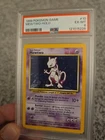 1999 Pokémon Game Mewtwo Holo Card #10 EX-MT 6