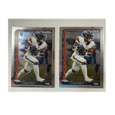 Topps RJ Harvey Denver Broncos 2025 Chrome Rookie #330 Lot 2