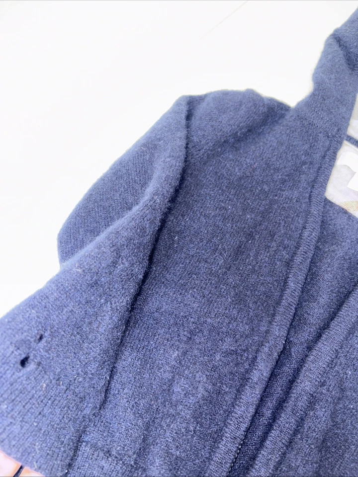 Conjunto de suéter BURBERRY 2 peças CASHMERE para crianças tamanho 12 meses - Imagem 2 de 4