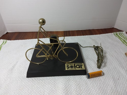 Vintage Otagiri Solar Powered Bicycle, No Solar Panel Tested W/battery See Video