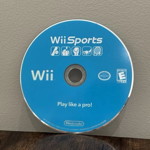 Wii Sports (Nintendo Wii, 2006) Authentic Disc Only
