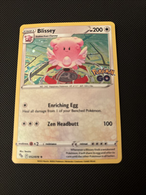 Blissey - (Cosmos Holo) 052/078 Miscellaneous Cards & Products Holo