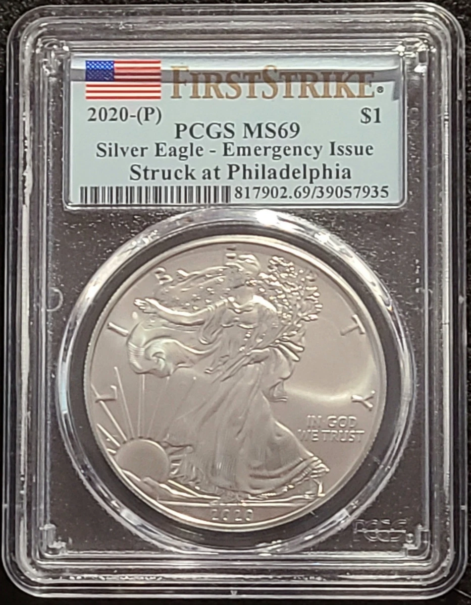 25+ 2020 Grade MS 69 Silver Bullion Coins for sale | Updated Oct 2026