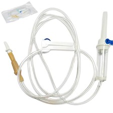 2026 10Pcs IV Extension Set for Lab and Pets Veterinary Screw / Straight Mouth 