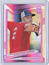 2022 Panini Elite Extra Edition #161 Tyler Schweitzer Pink
