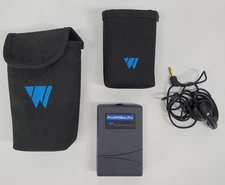 Williams Sound PockeTalker Pro Personal Sound Amplifier Audio Powers On w/ Case