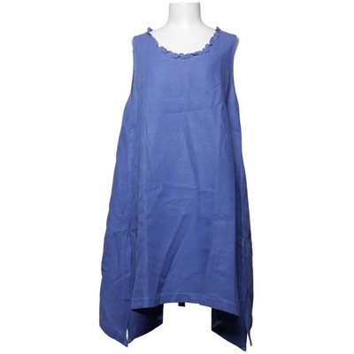 Completo Lino by Arthurio, Kleid, Größe: L, Blau, Leinen, Einfarbig, Damen #v5g