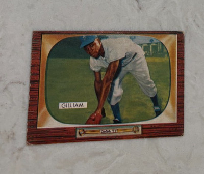 1955 Bowman James Junior Gilliam Brooklyn Dodgers #98 EX