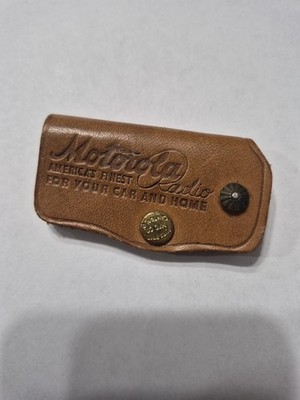 VTG Ackley Iowa Walt Robens DX Service Motorola Radio Keychain  Ring Nice Nice