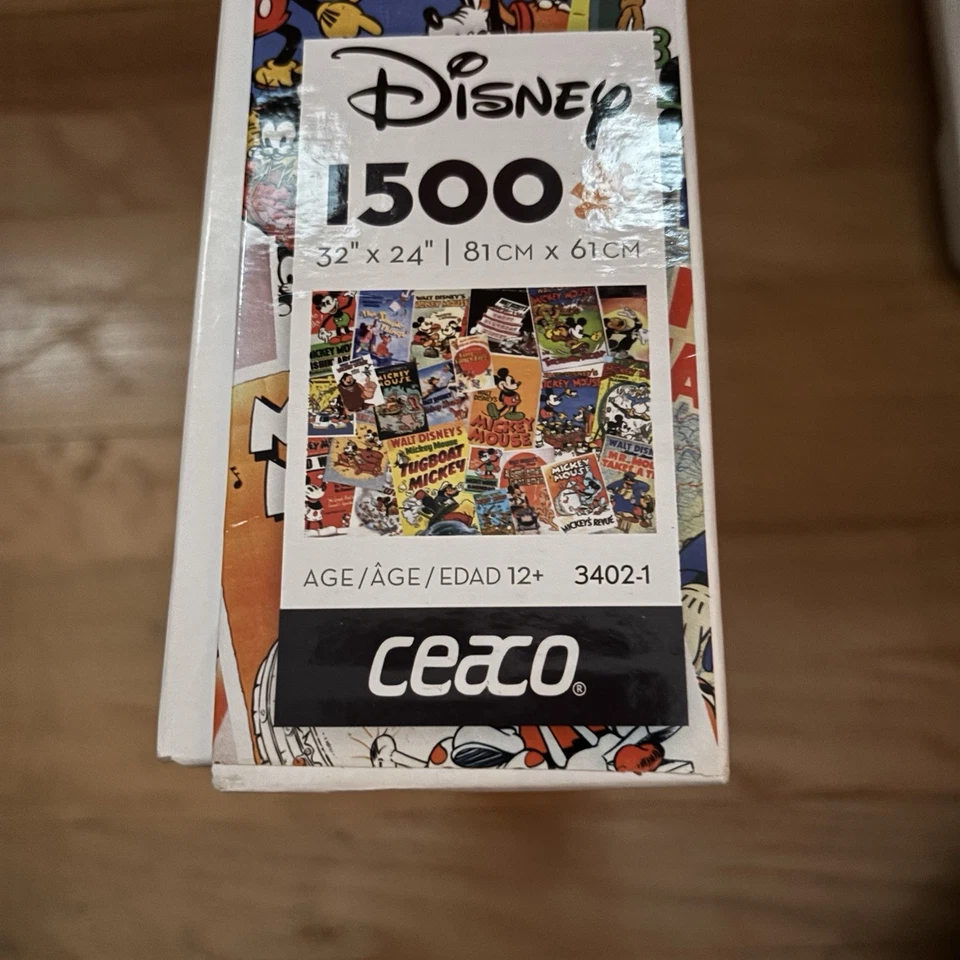 迪士尼米老鼠海报 Ceaco 1500 件拼图 — 第 3/4 张图片