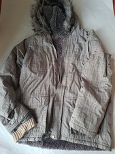 quiksilver jacket Surf Yeti Sherpa  Y2K Wave Medium Afghan 90s 