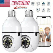 2PCS Security Camera Baby Monitor/ Pet Camera WiFi Wireless Night Vision Cam