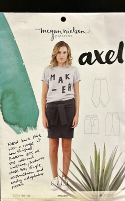 Megan Nielsen Patterns Axel Size Xs-XL 
