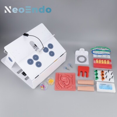 Foldable Laparoscopic Simulator Training Box   Endo Trainer for Medical Teaching