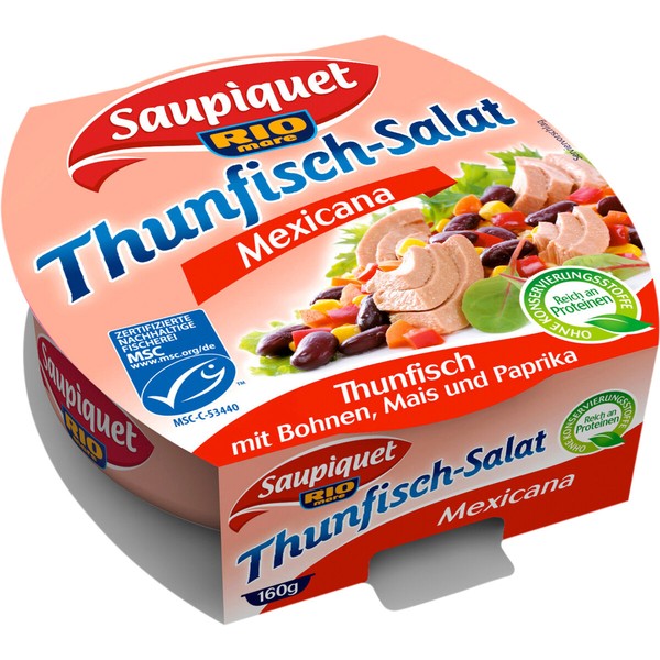 Rio Mare Saupiquet Thunfisch Salat Mexicana Msc Zertifiziert 160G-image