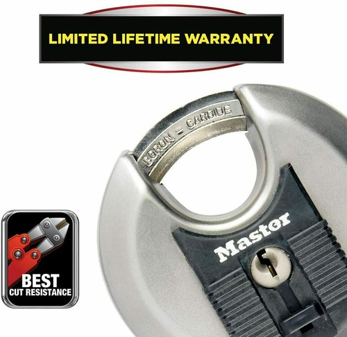 Master Lock Excell M40d Lucchetto Discus 4 Chiavi Livello di Sicurezza 8 - Foto 7 di 10