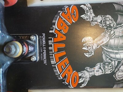 Near Mint Original Powell Peralta Steve Caballero black mechanic