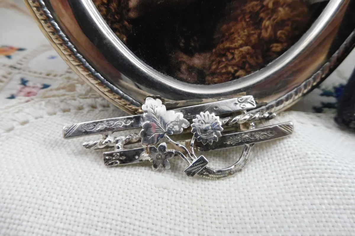 Victorian silver sweetheart brooches outlet