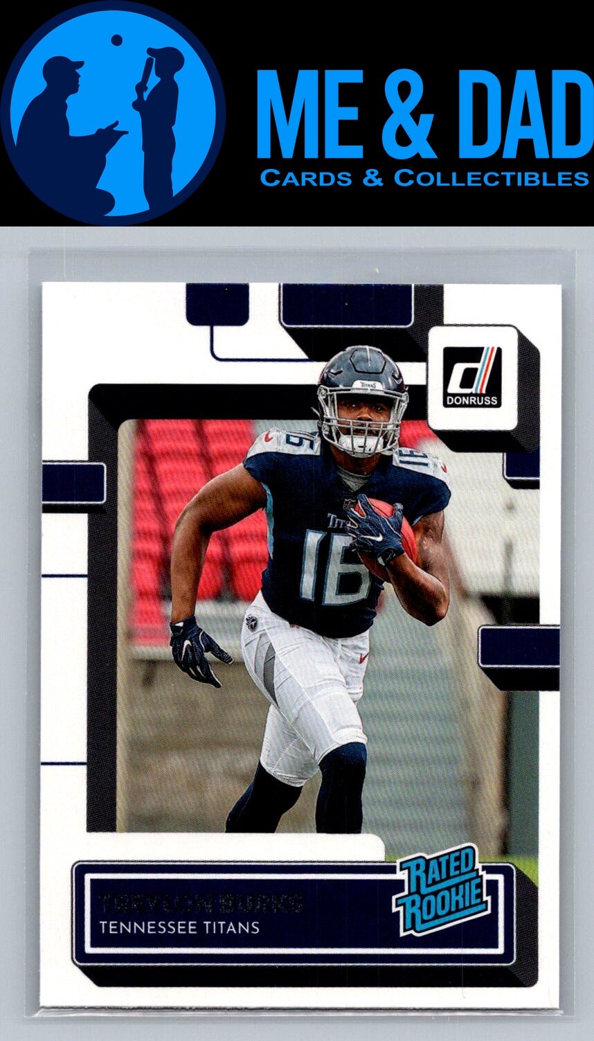 2022 Donruss #312 Treylon Burks