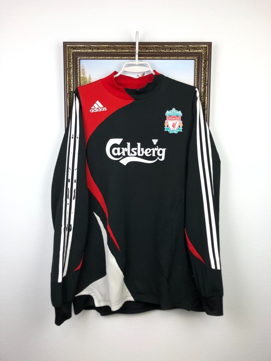 Vintage Adidas Liverpool Train Warm Up Sweatshirt Soccer