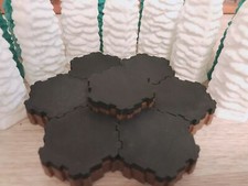 Heroscape Terrain - Shadow Tiles 1 hex 7 Piece  Custom 
